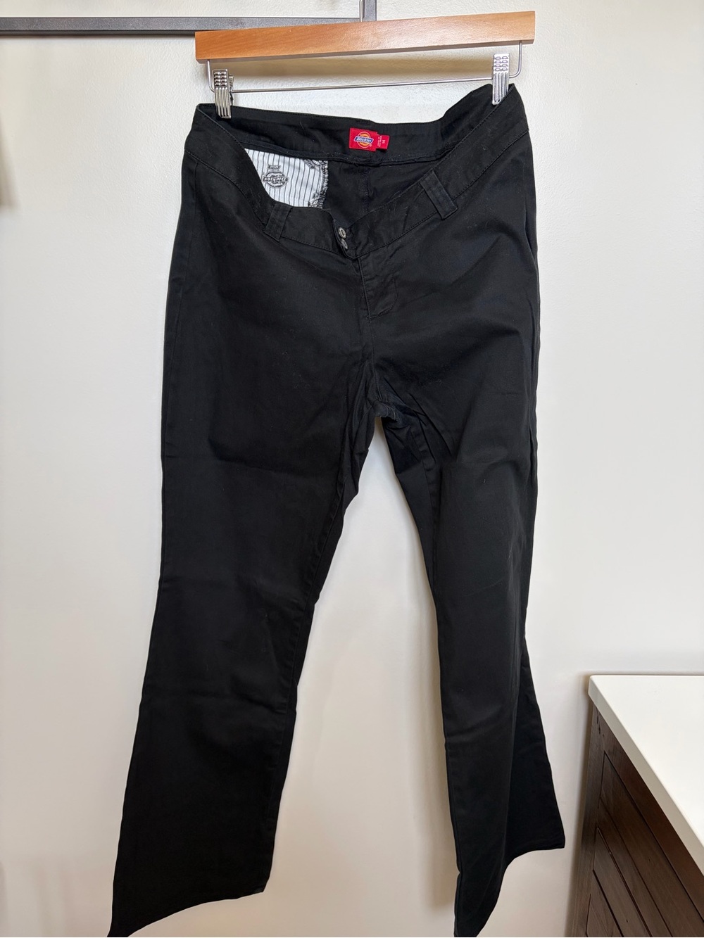 Dickies Black Straight-Leg Work Chinos
